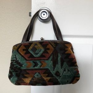 Vintage Navajo embellished purse